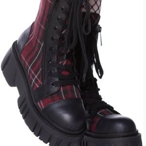 Killstar Tartan Boots